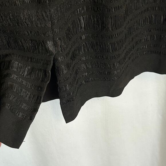 Kay Unger New York Black Sheath Cocktail Party Dress Size 8 - Picture 8 of 13